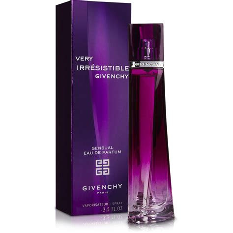 givenchy very irresistible sensual 75ml edp|very irresistible givenchy for women.